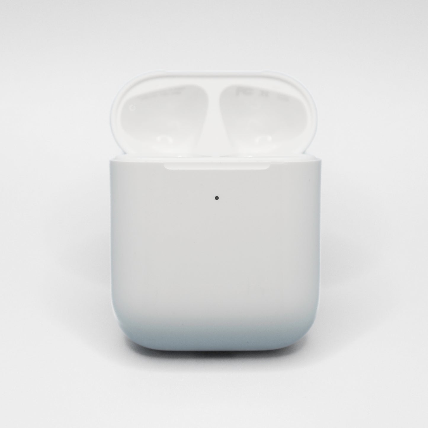 Apple AirPods 2 Wireless Charging Case with the lid open