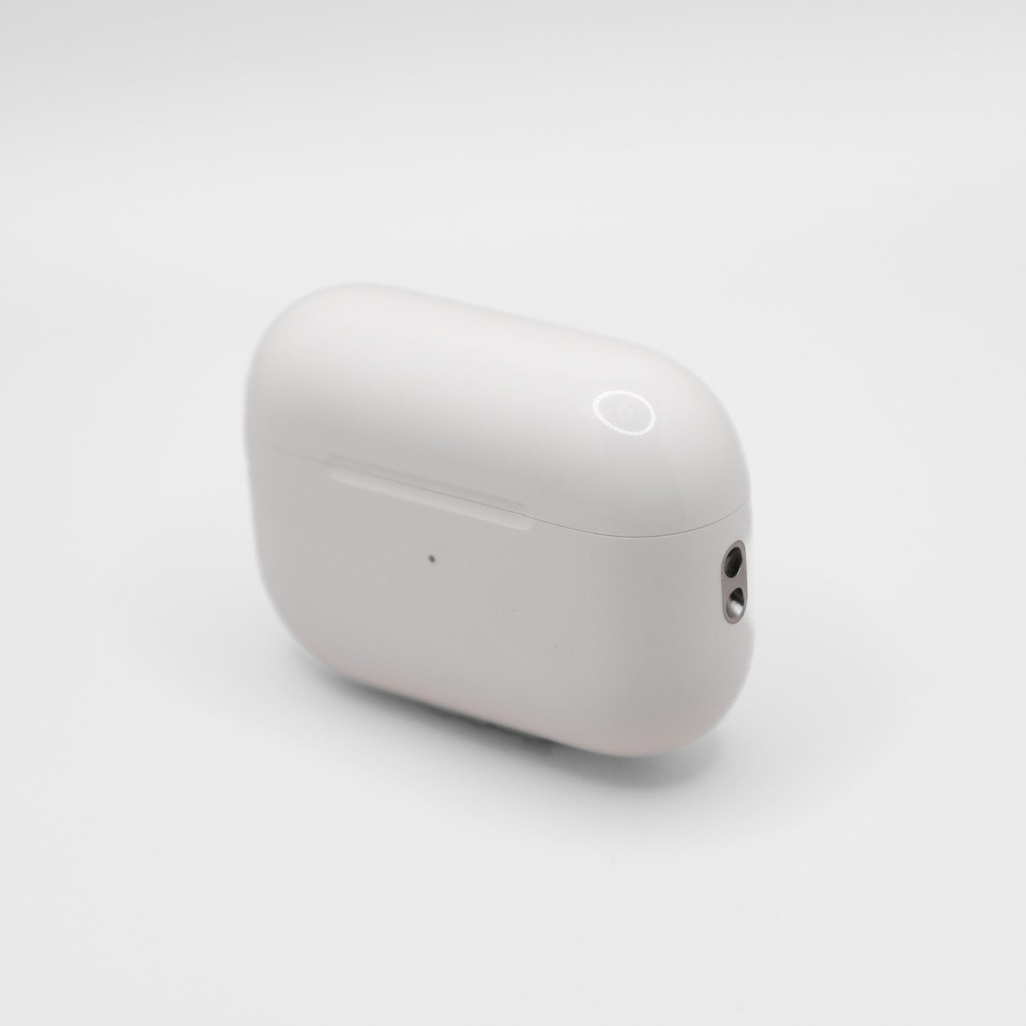 Apple AirPods Pro 2 Side View with Case Closed