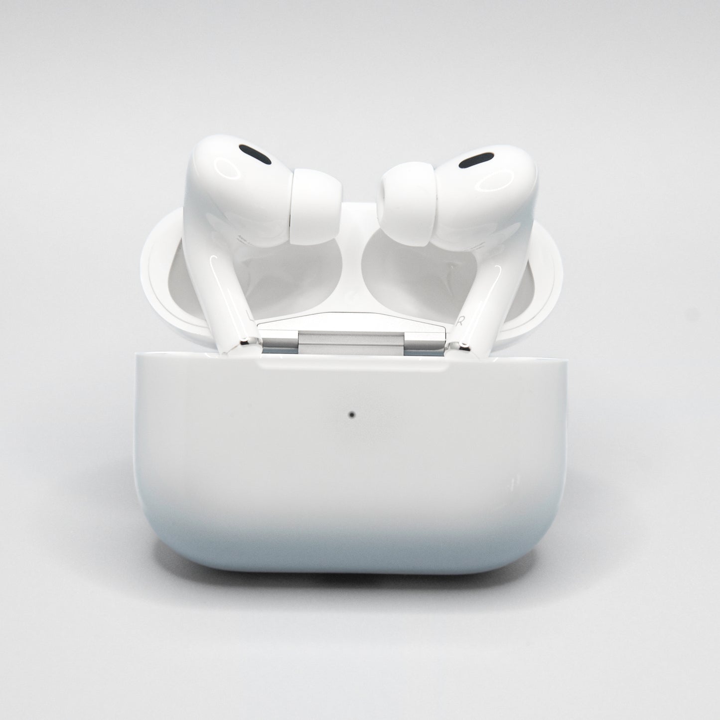 Apple AirPods Pro 2 with AirPods pulled up