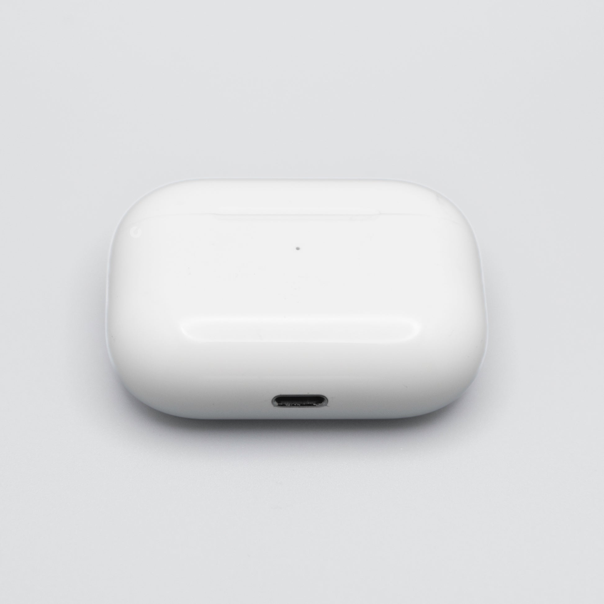 Apple AirPods 3 Charging Case showing the lightning charging port