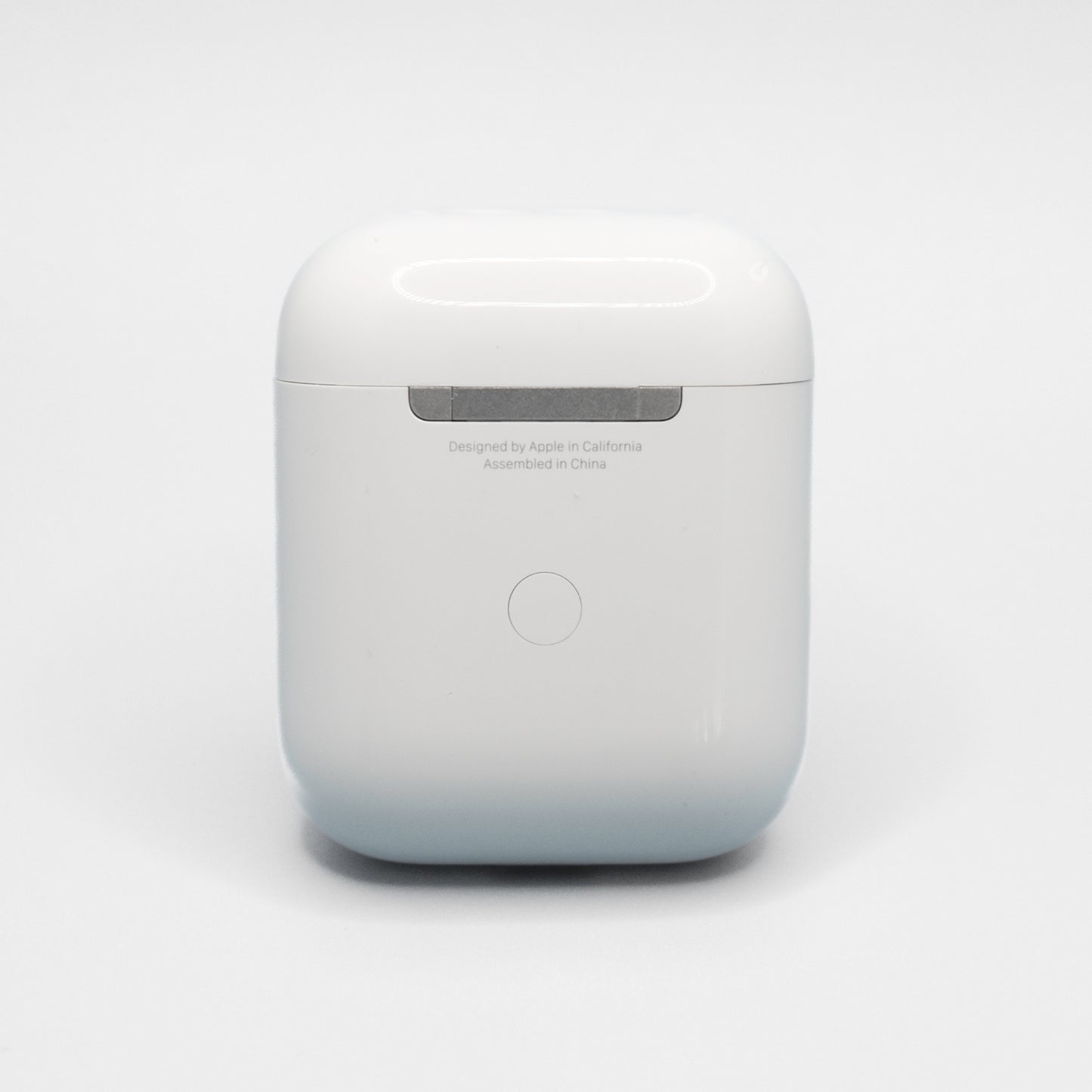Back of Apple AirPods 2 Wireless Charging Case