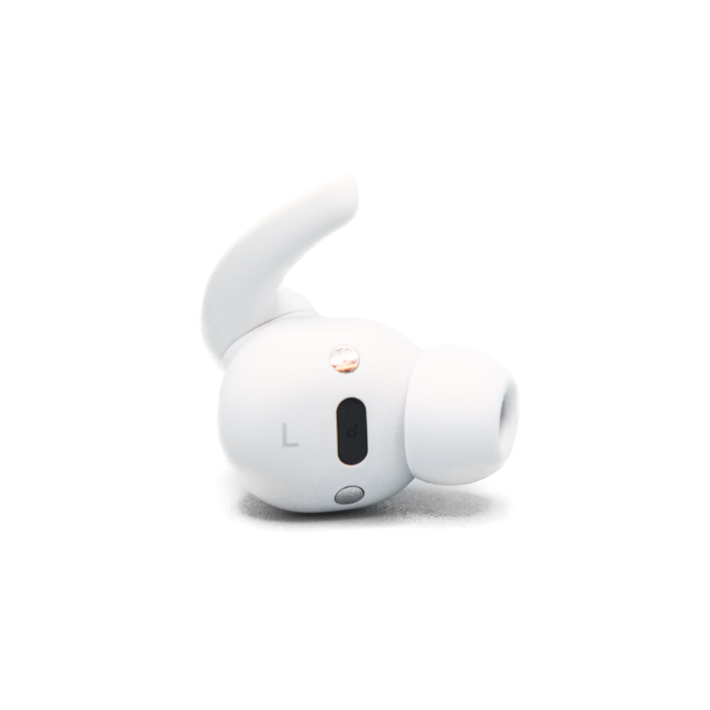 Left Beats Fit Pro in White from the Front