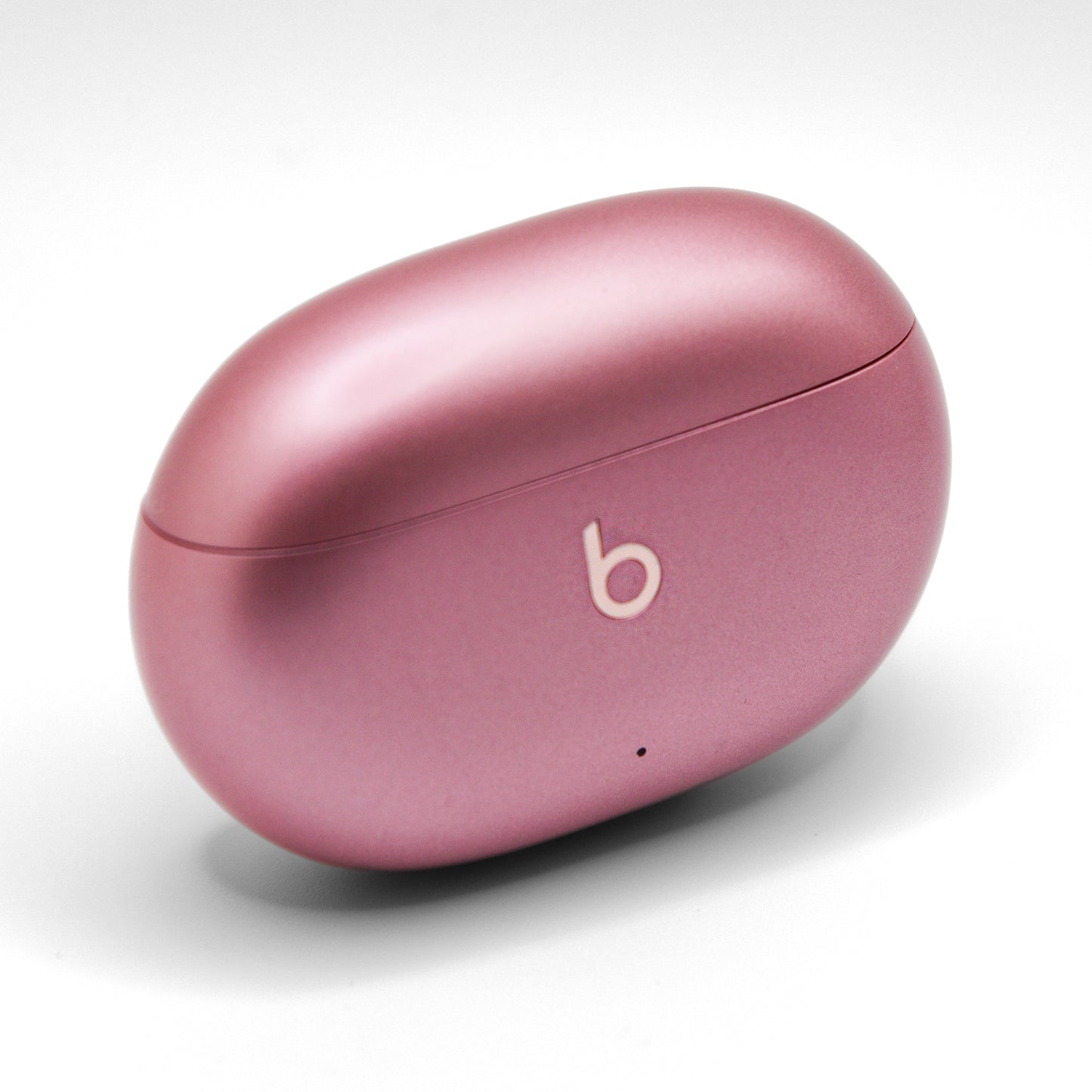 Beats Studio Buds+ Case in Cosmic Pink Side View