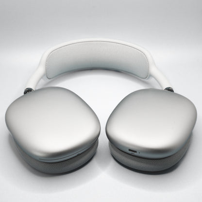 Apple AirPods Max in Silver Laying Down
