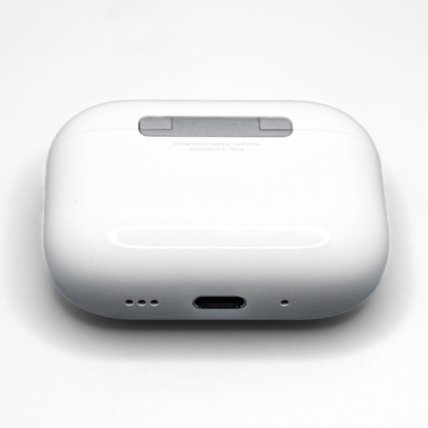 Apple AirPods Pro 3 Charging Case from the back