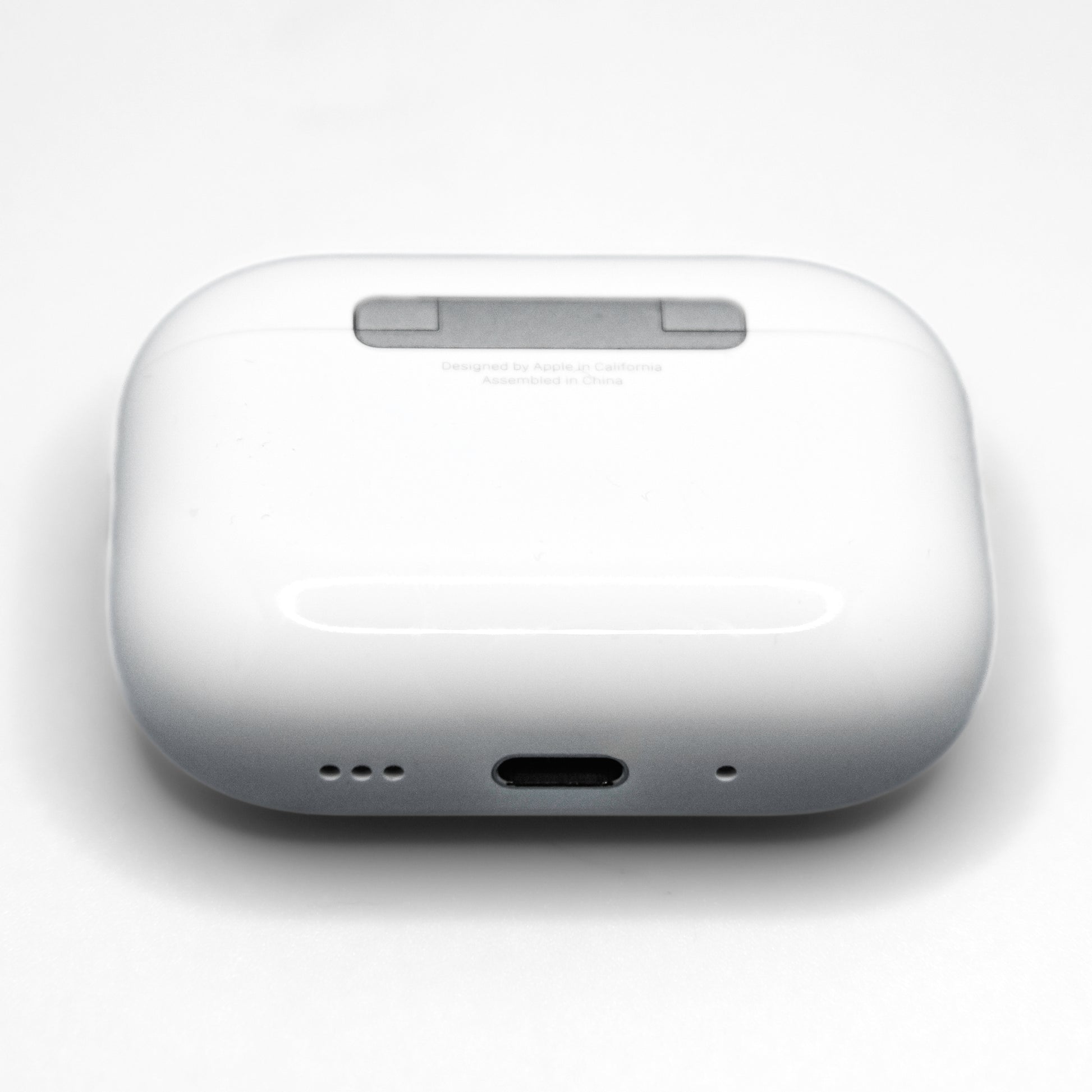 Apple AirPods Pro 3 Charging Case from the back