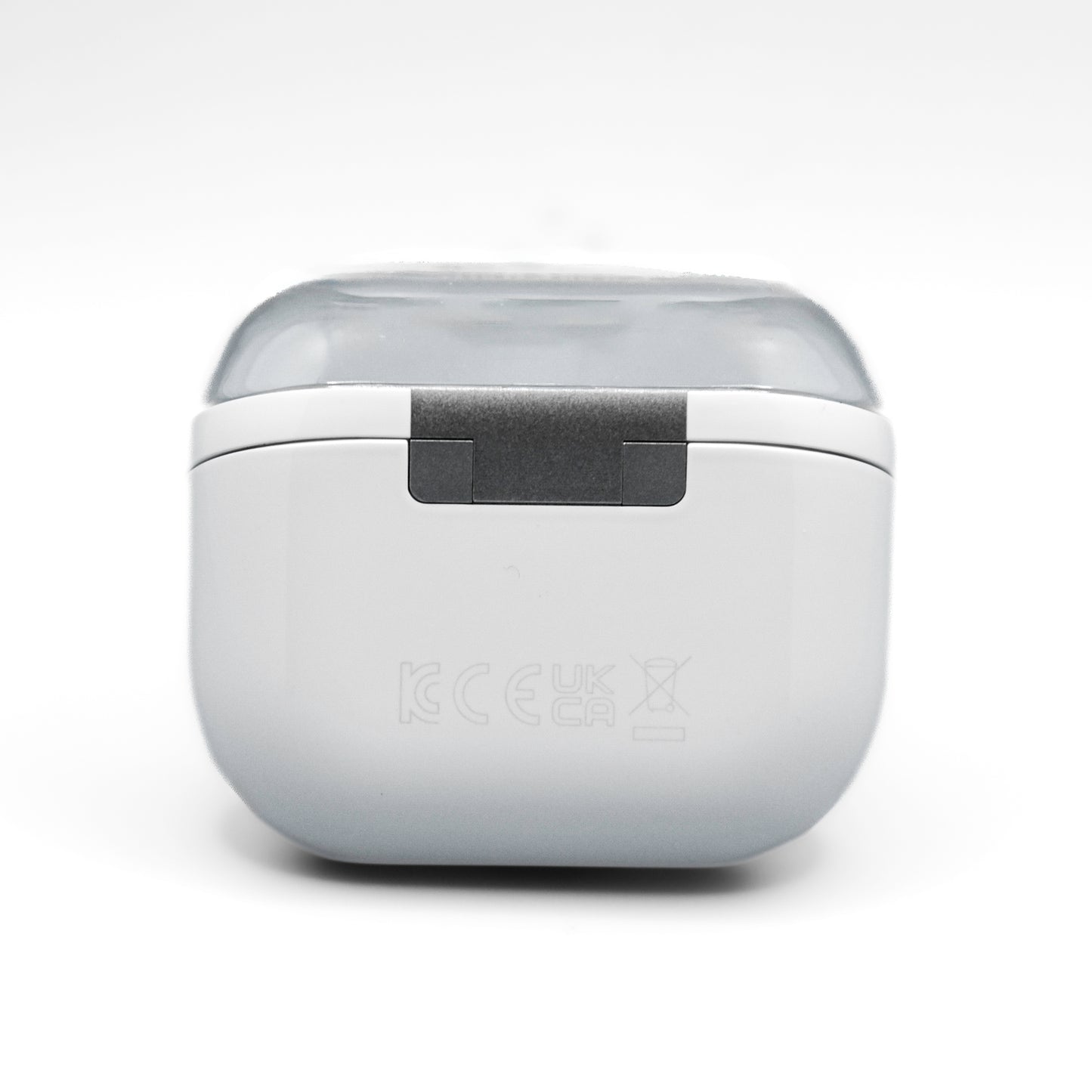 Samsung Galaxy Buds3 Charging Case Replacement in White Back of Case  