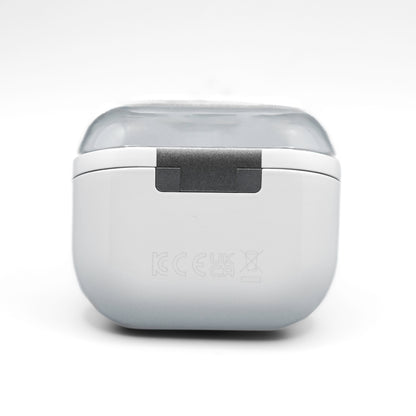 Samsung Galaxy Buds3 Charging Case Replacement in White Back of Case  
