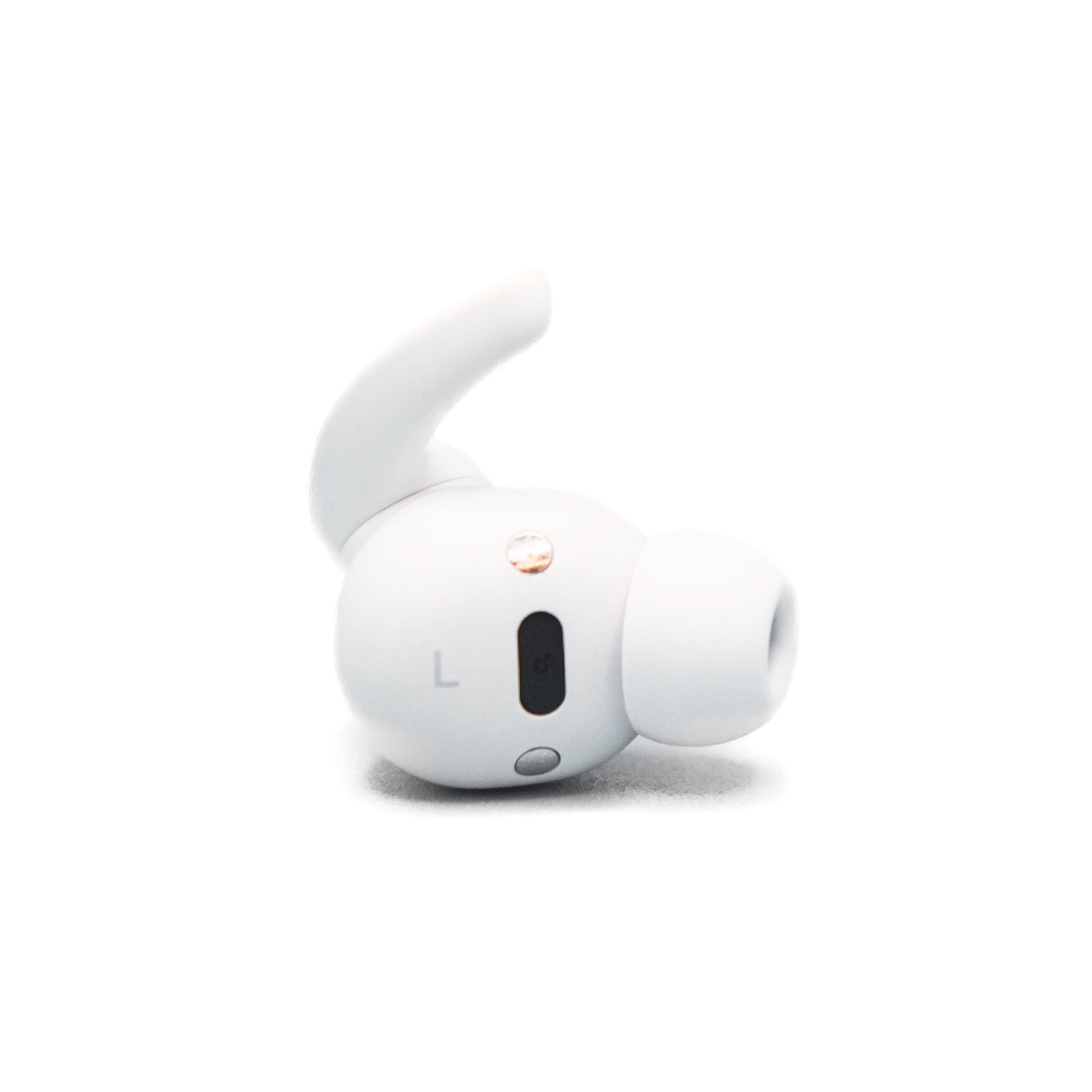 Left Beats Fit Pro in White from the Front