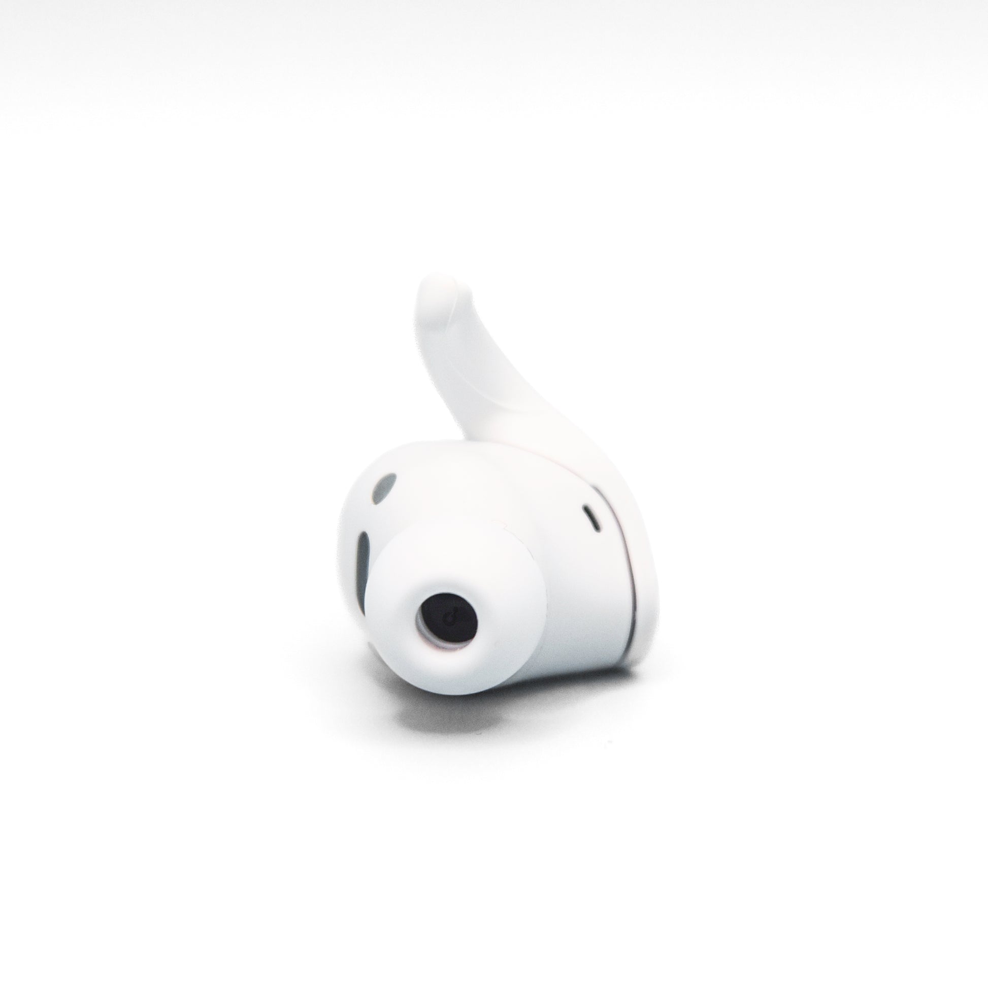 Left Beats Fit Pro in White view of speaker