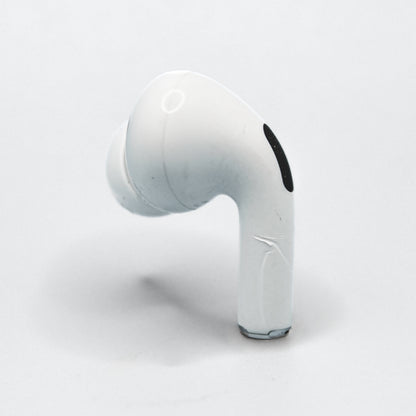 Apple AirPod Pro 2 Well Loved Right Side Replacement AirPod Side View