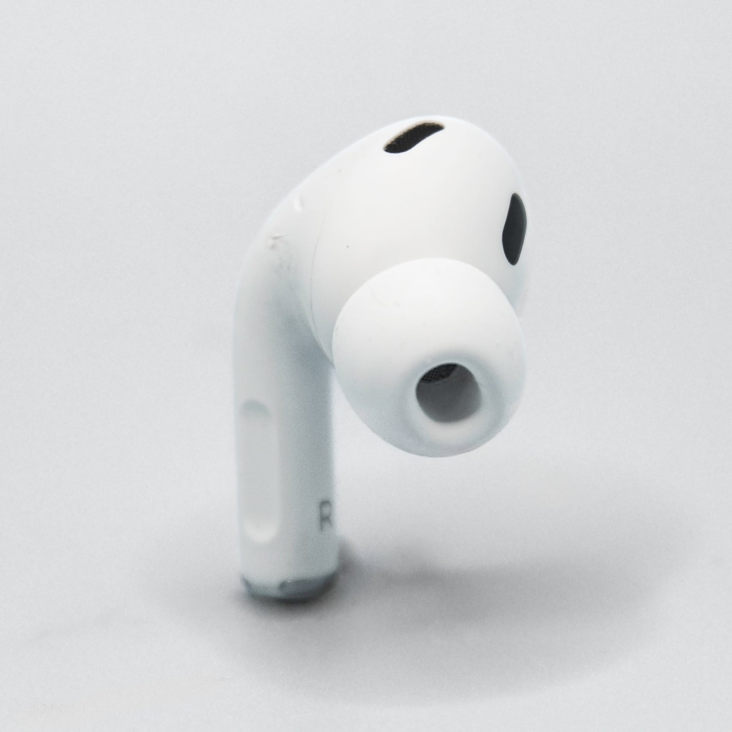 Apple AirPod Pro 2 Well Loved Right Side Replacement AirPod View of the Speaker