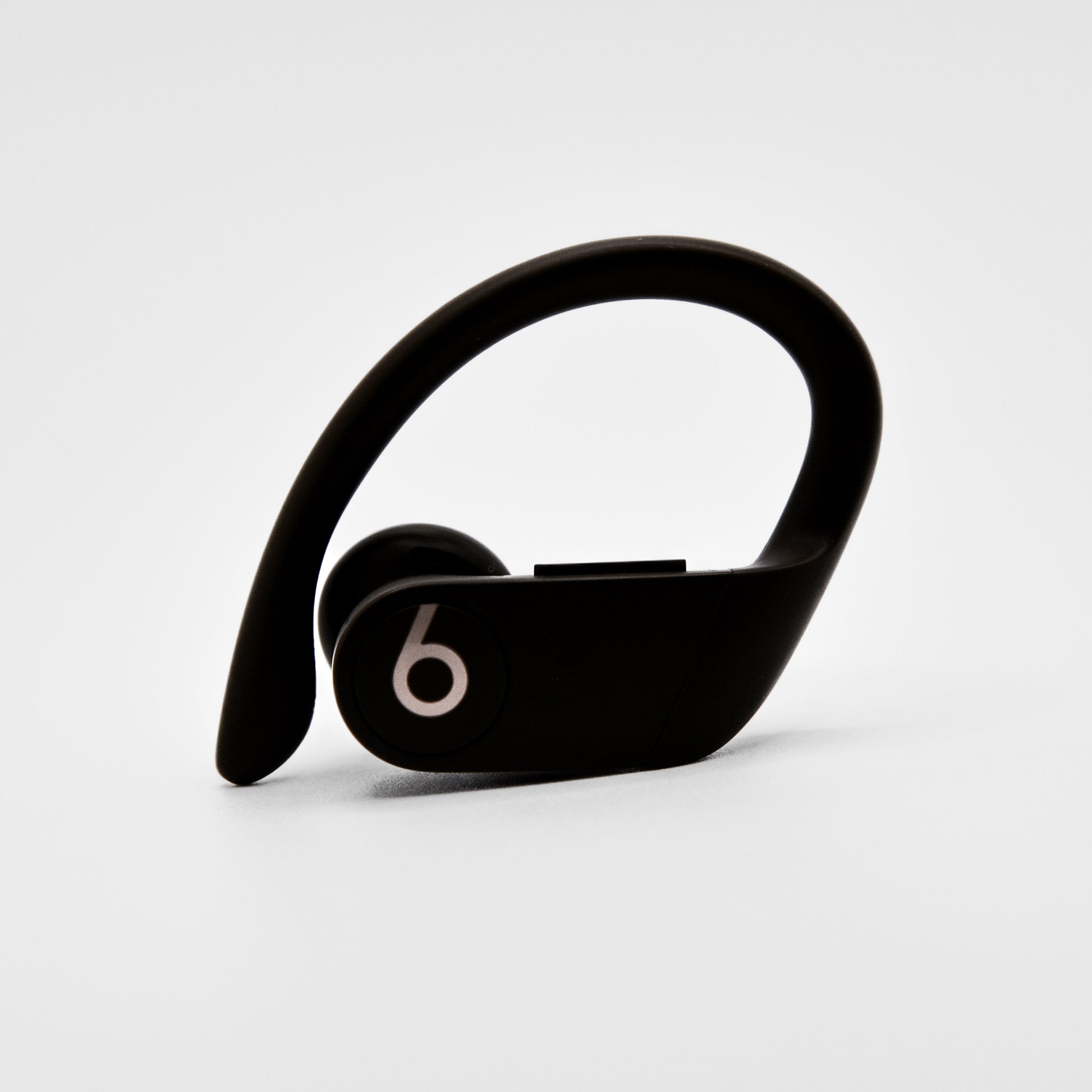 Right Powerbeats Pro Replacement in Black with a Gray Logo