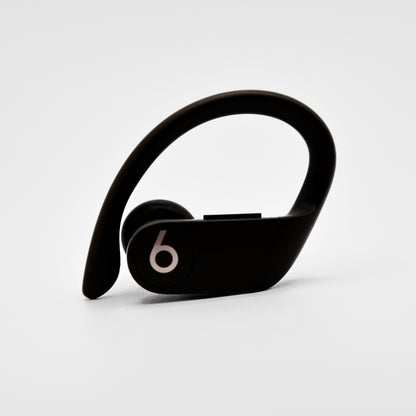 Right Powerbeats Pro Replacement in Black with a Gray Logo