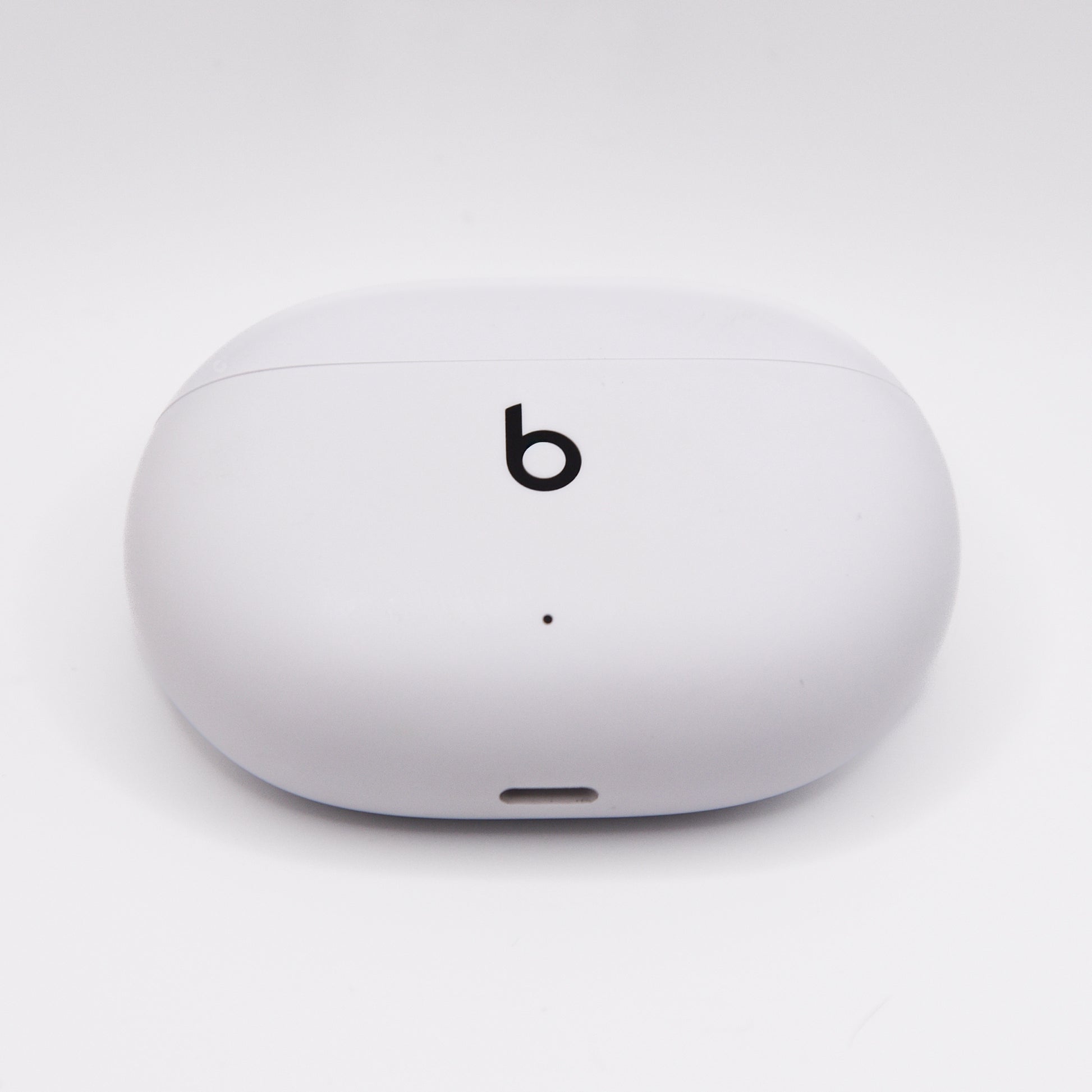 Beats Studio Buds Case in White with the Charging Port 